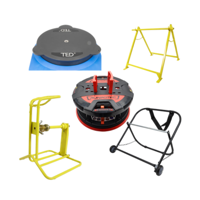 Cable Dispensers, Pulleys &amp; Tensioners